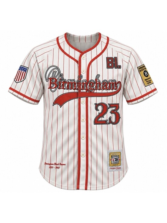 Headgear Classics Other - Headgear Classics Birmingham Black Barons #23 Baseball Jersey Men’s Small Read